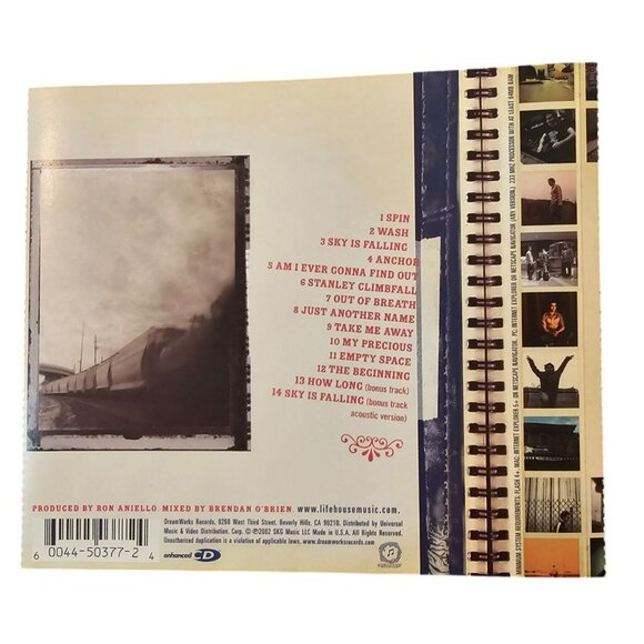 Lifehouse Stanley Climbfall CD Rock Music Album  37677cd - Picture 2 of 2